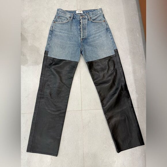 AGOLDE Pieced 90s Pinch Waist Pants Size 26 - Picture 1 of 5